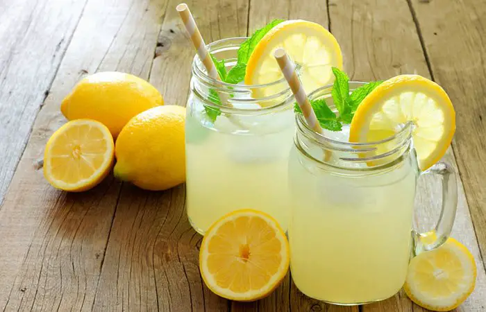 boisson pour maigrir limonade