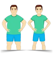 comment perdre du poids image avant et après